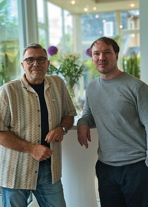Dirk Huske und Daniel Richter