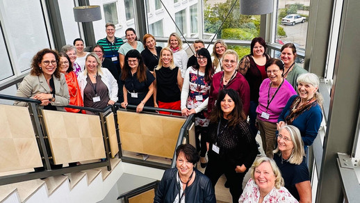 Die Teilnehmerinnen der JHV am Tagungsort