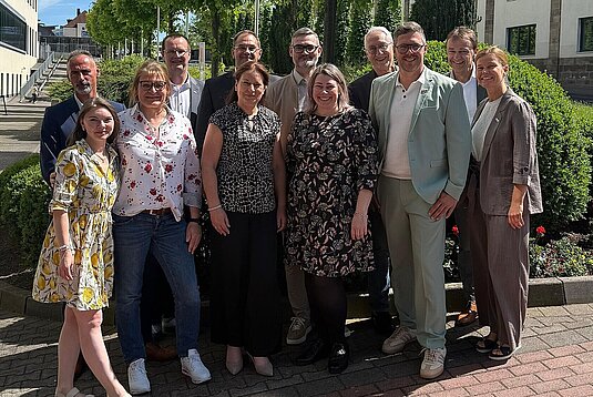 Die Mitglieder des Bundesvorstandes auf einem Gruppenbild.