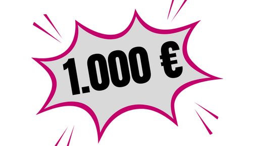 Schriftzug in vbba Farben: Wir fordern die 1000 Euro Entlastungsprämie